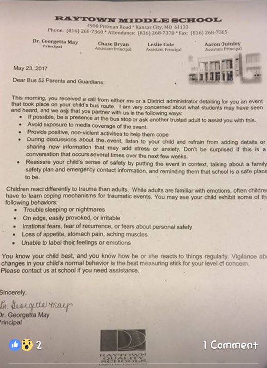 school bus letter Free Range Kids