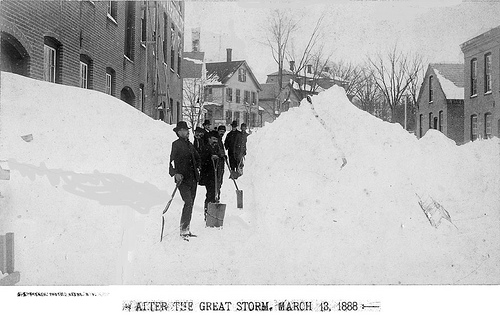 Do kids shovel snow anymore? Just askin'! 