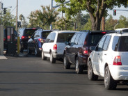 Why is school pick-up treated like a maximum security prison exercise?