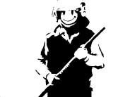 Cops Who Were Going to Induce Teen’s Erection Decide to Beat It A cop and his stick. (Deviantart)
