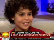 Izzy Skenazy, back when he rode the subway alone as a 9 year old.