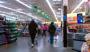 Why are those people following me around Walmart???