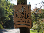 While the parents were shopping at a garage sale, their kids went HOME ALONE.