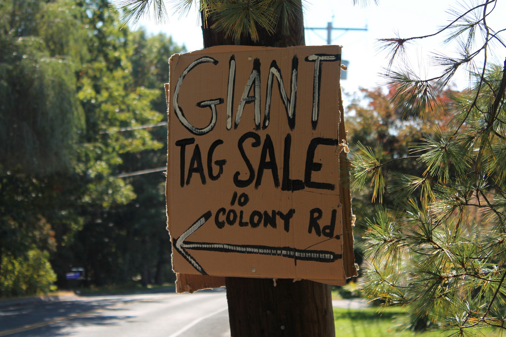 While the parents were shopping at a garage sale, their kids went HOME ALONE.