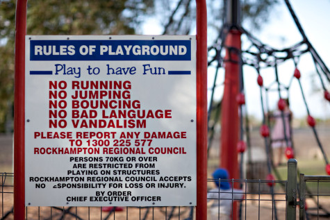 playground rules no jumping