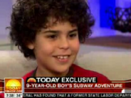 The "Subway Rider" back in the day. (Now he's 17.)