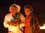 Back to the Future: Was Doc “Grooming” Marty? Doc, since you are an adult male, we can longer be friends. (Back to the Future, 1985. Directed by Robert Zemeckis
Shown from left: Christopher Lloyd as Dr. Emmett Brown, Michael J. Fox as Marty McFly)