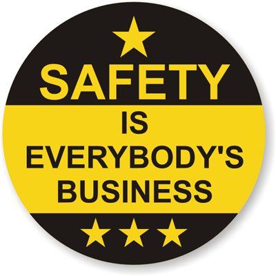 Maybe safety is TOO MUCH everybody's business. 