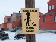 Please brake for Norwegian kids with pet snails. 