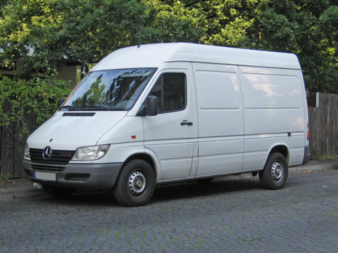 Sometimes a windowless white van is just a windowless white van. In fact, almost always. 