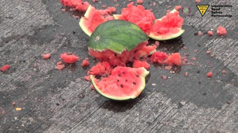 Smash enough watermelons and biking starts to look like bungee jumping into cement. 