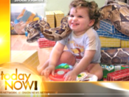 Grieving Mom Warns: “This Could Happen to Any Family with a 300-Pound Pet Python” Little Jack Shaw and his pet python.