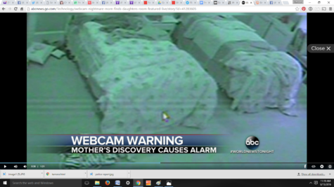 A mom was horrified to learn her kids' room's webcam was hacked. If I were her daughter, I'd be horrified to learn mom was filming me.
