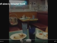 Viral Video: Parents Left Their Baby in a Diner Booth While They Grabbed Their Food! What kind of crazy parent goes to a buffet before their kids are 10?