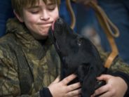 Doggie Slobber is Good for Kids Thanks for the microbes, buddy!