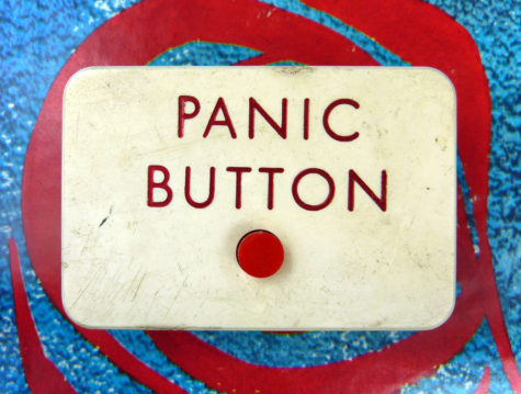 Every teacher in Shelbyville, IN, must wear a panic button around the neck. 