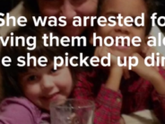 Charges DROPPED Against Mom Who Let Kids, 8 and 9, Wait by Selves While She Picked Up Dinner Must we arrest every mom whose kids run outside even though she told them not to?