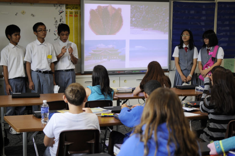 Classroom presentation tool. High School class. Primary Middle High School. Class presentations. In the Classroom presentation.