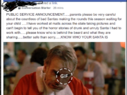 bad santa warning