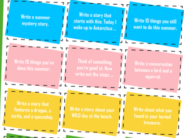 What Did You Do the Day Your Parents Let You Do Absolutely Nothing? writing prompts