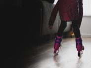 unsplash indoor roller skater