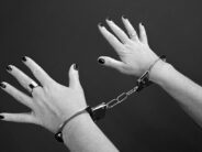 handcuffs lady vintage