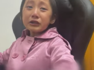 Crying, Begging, Socratic-Dialog-Employing Girl Begs Dad for Less Homework Time chinese girl homework