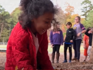 smiling girl at stinehart play club